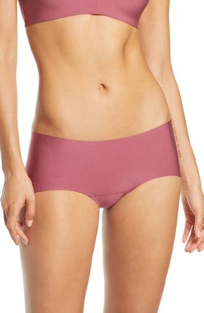 Commando Butter Seamless Hipster Panties In Antique Rose