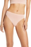 Hanro 'touch Feeling' High Cut Briefs In Misty Rose