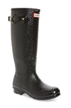 Hunter Perfect Pairs Original Tall Waterproof Rain Boot In Black