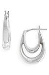 SOPHIE BUHAI SMALL BLANCHE HOOP EARRINGS,SMALL BLANCHE HOOPS