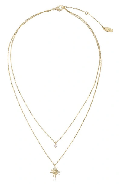 ETTIKA CELESTIAL LAYERED NECKLACE,N2029.G