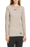 ALYX 1017 ALYX X NIKE 9SM DYED LONG SLEEVE TEE,AKUTS0030OT01