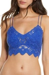 Free People Intimately Fp Ilektra Lace Bralette In Blue