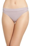 Tommy John Cool Cotton Thong In Quail