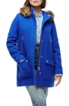 JCREW CHATEAU STADIUM CLOTH PARKA,J5488