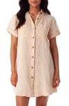 RHYTHM MARBELLA BUTTON-UP COVER-UP DRESS,OCT19W-DR07