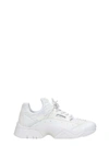 KENZO SONIC SNEAKERS IN WHITE LEATHER,11120917