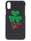 PHILOSOPHY DI LORENZO SERAFINI LUCKY YOU IPHONE XS/X CASE,11119596