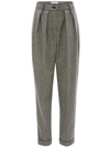 JW ANDERSON HOUNDSTOOTH CARROT TROUSERS