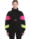 FILA RAFIYA SWEATSHIRT IN BLACK COTTON,11112508