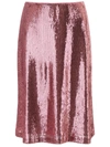 HVN SEQUINS VIONA SKIRT,11115904