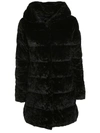 SAVE THE DUCK FURRY HOODED PADDED PARKA,11115545
