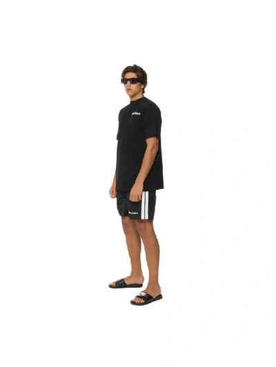 Palm Angels Track Board Shorts In Black