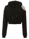 AREA CRYSTAL-EMBELLISHED HOODIE,11121458