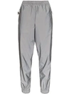 ADAM SELMAN SPORT REFLECTIVE TRACK TROUSERS