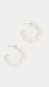 ARIEL GORDON JEWELRY 14K LIDO HOOPS