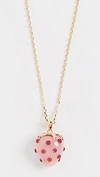 ARIEL GORDON JEWELRY 14k Strawberry Opal Pendant Necklace,ARIEL30140