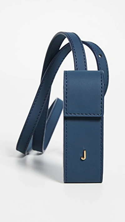 Jacquemus Le Porte Rouge À Lèvres Mini Bag In Blue