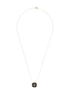 Pascale Monvoisin 9kt Rose Gold Bowie Diamond Cross Necklace In Gold