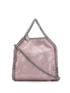 STELLA MCCARTNEY TINY FALABELLA METALLIC TOTE