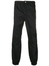 PRADA PANELLED TAPERED TROUSERS