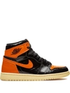 Jordan Air  1 Retro High Og "shattered Backboard 3.0" Sneakers In Black