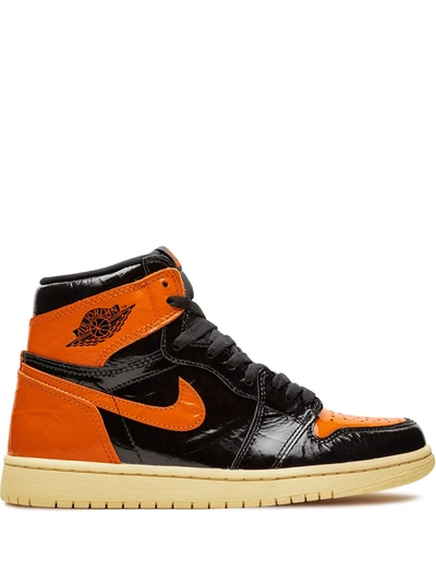 Jordan Air  1 Retro High Og "shattered Backboard 3.0" Sneakers In Black