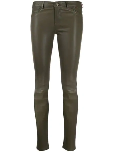 Arma Skinny Trousers In Green