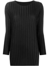 ISSEY MIYAKE PLISSÉ SATIN TOP