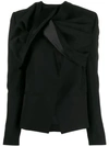 HAIDER ACKERMANN KNOT-DETAIL BLAZER