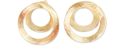 Anissa Kermiche Double Trouble Earrings In Gold