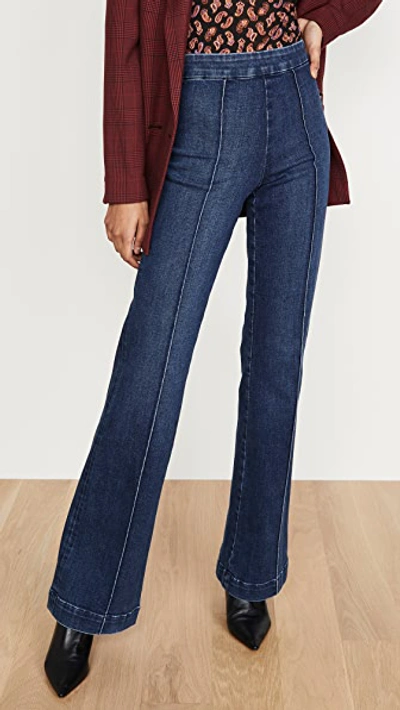 Alice And Olivia Jalisa High-rise Wide-leg Jeans In Go For It