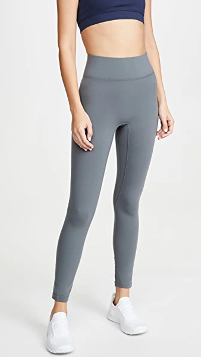 All Access Center Stage Leggings In Slate Grey