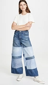 B SIDES CLAUDE HIGH FLARE JEANS