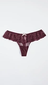 EBERJEY COLETTE CLASSIC LACE THONG