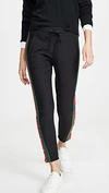 PLUSH Fleece Lined Tuxedo Track Pants,PLUSH40230