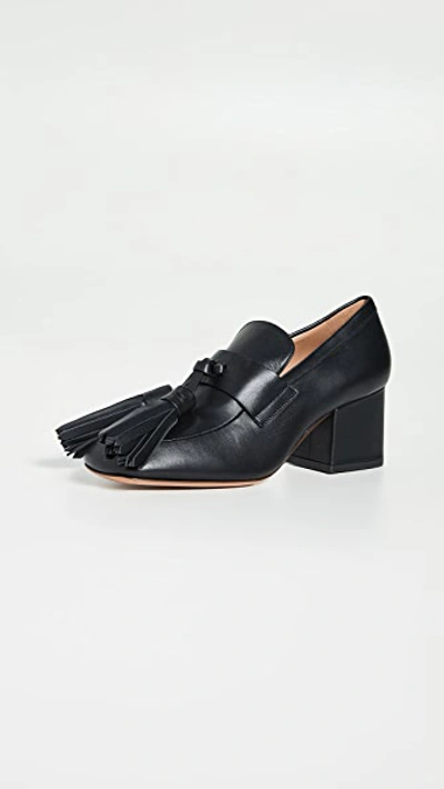 Marni Heeled Loafers In Black