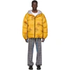 OFF-WHITE OFF-WHITE YELLOW DOWN INDUSTRIAL PUFFER JACKET