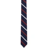 THOM BROWNE THOM BROWNE NAVY BANKER STRIPE CLASSIC NECKTIE