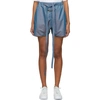 FEAR OF GOD FEAR OF GOD BLUE IRIDESCENT MILITARY PHYSICAL TRAINING SHORT