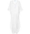 MELISSA ODABASH NICKI棉质混纺蕾丝长罩衫裙,P00431892
