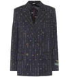 GUCCI GG WOOL BLAZER,P00415993