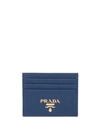 PRADA COMPACT LOGO CARDHOLDER