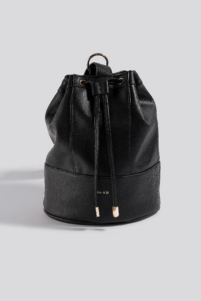Na-kd One Strap Bucket Bag - Black