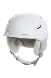 Smith Compass Snow Helmet With Mips In Matte Beige/ Vapor White