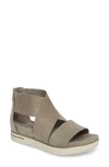 Eileen Fisher Sport Sandal In Stone Nubuck