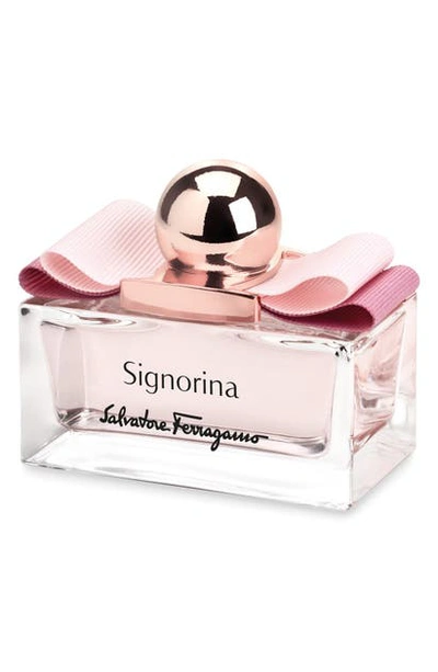 Ferragamo Signorina Eau De Parfum 1.7 Oz. In White