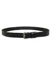 Aspesi Buckled Belt In Black