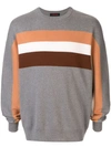CABAN STRIPED RELAXED-FIT JUMPER