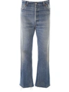 RE/DONE HIGH RISE WIDE LEG CROP JEANS,11122478